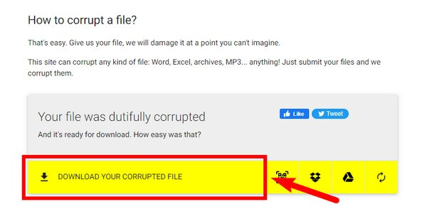 save the file to your computer