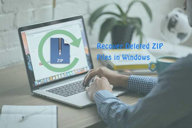 recover zip files in windows