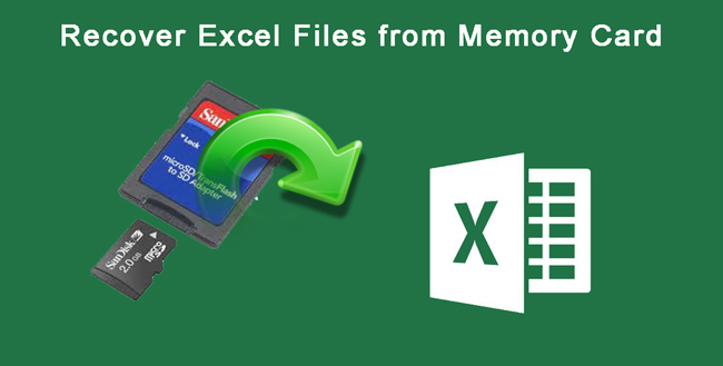 recover excel file from memory card