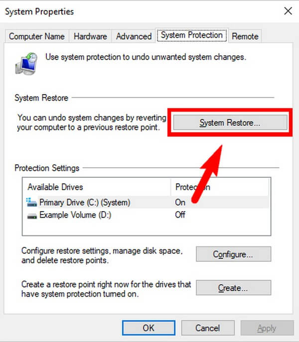 Recover Games Using System Restore