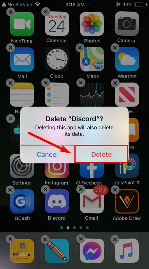 Delete Apps on iPhone on Home Screen