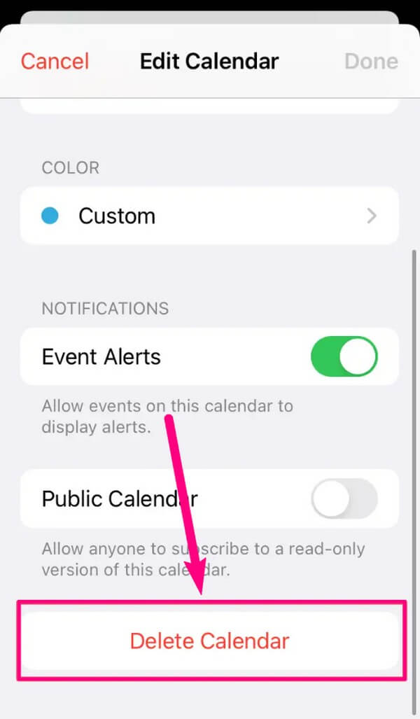 How to Delete Calendars on iPhone Calendars App