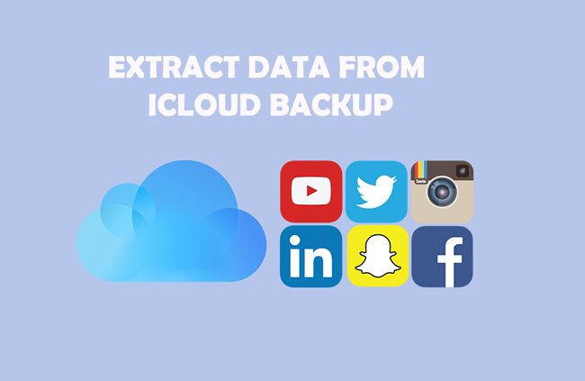 extract data from icloud back