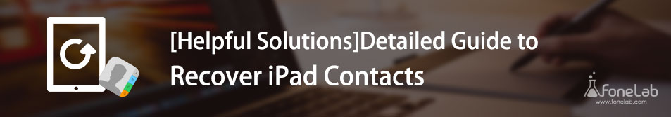 recover ipad contacts