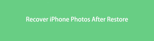 Recover iPhone Photos after restoring