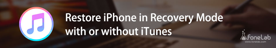 restore iPhone in Recovery Mode