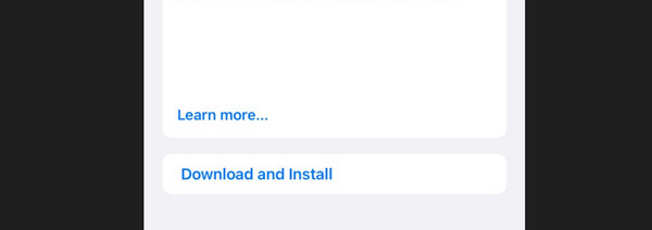 download and install updates