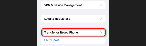 transfer or rset iphone