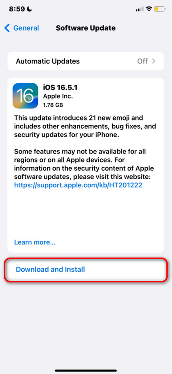 download and install iphone updates