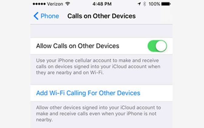 How to Call from iPad calling allow devices