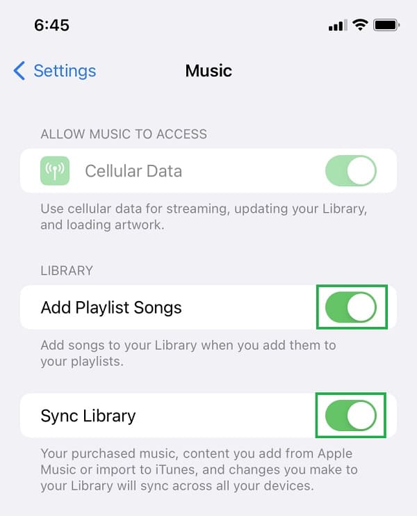 Transfer Playlist from iPhone to iTunes via Sync Library