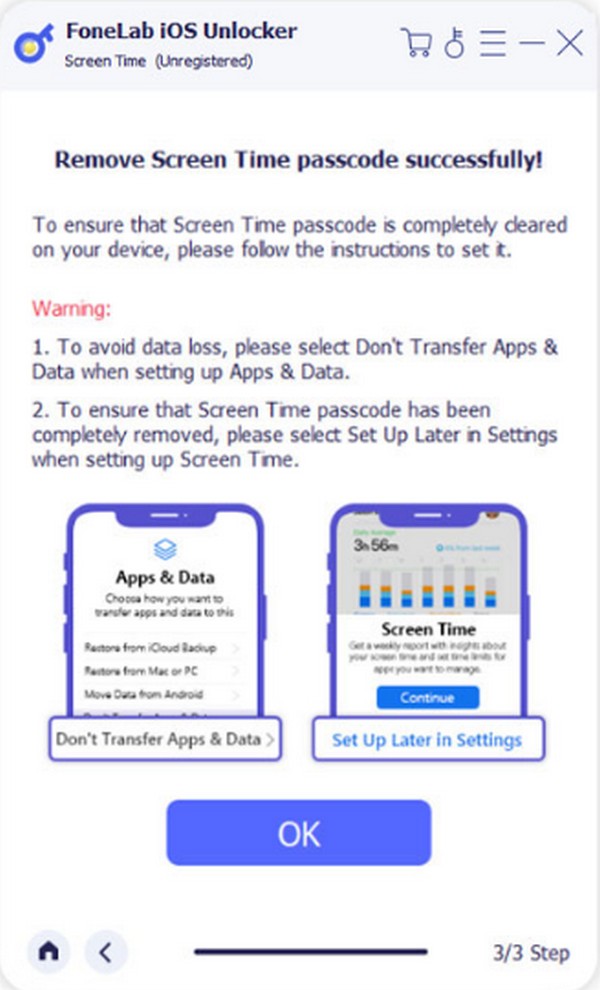 remove screen time password