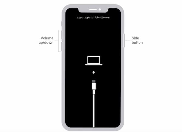 iPhone x recovery mode