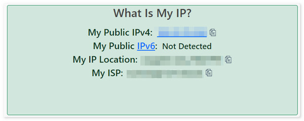 view ip address online tool