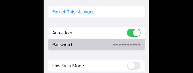 tap password dots on iphone settings