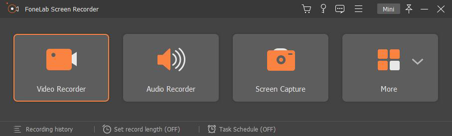 choose video recording mode