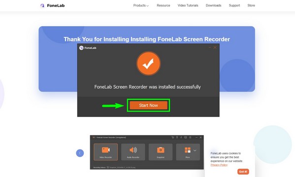 Download the FoneLab Screen Recorder