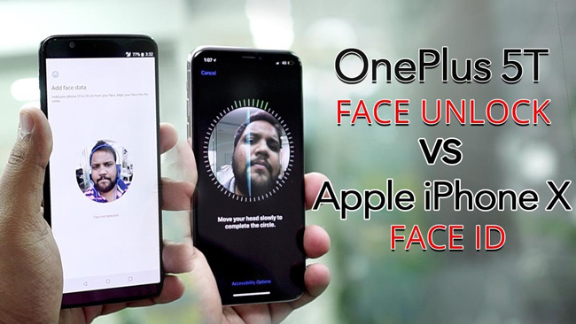 Face Unlock vs Face ID