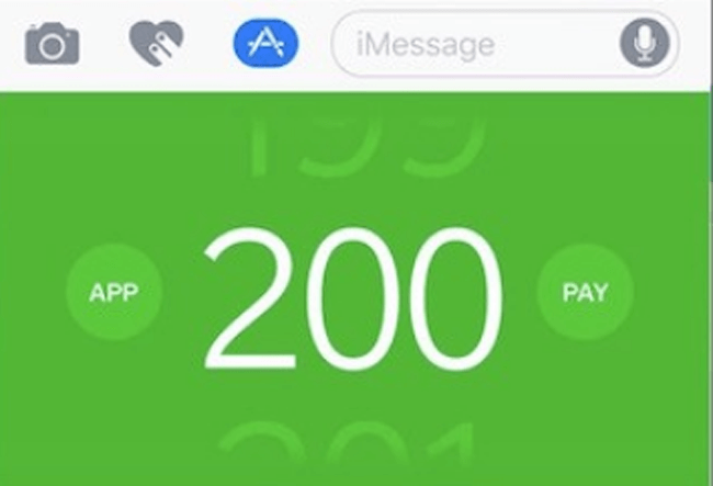 payment iMessage