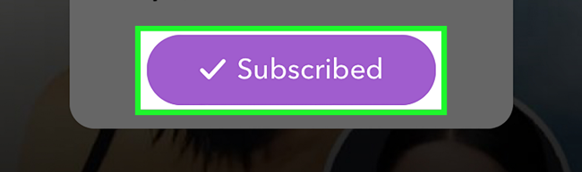 unsubscribe from snapchat