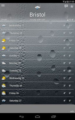 The Weather Screenshot