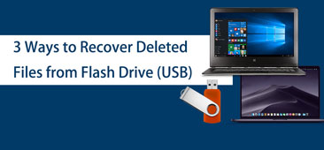 3 Ways to Recover Deleted Files from Flash Drive USB on Windows/Mac
