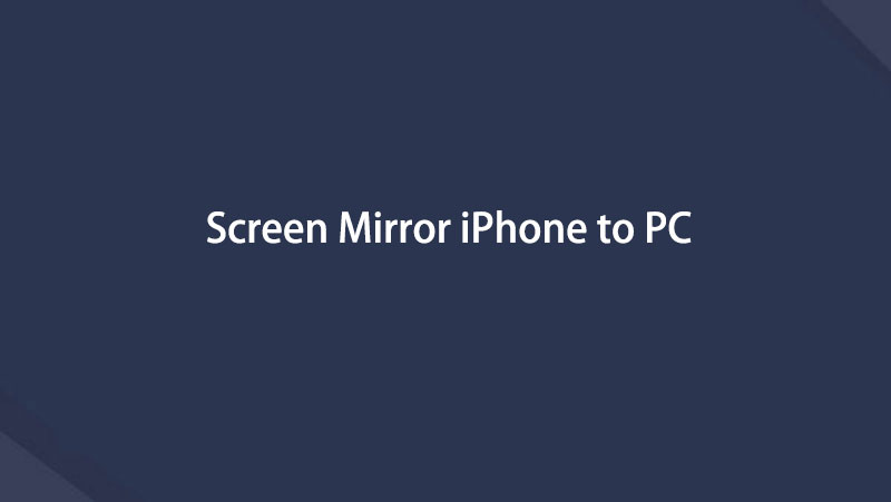 mirror iphone to pc