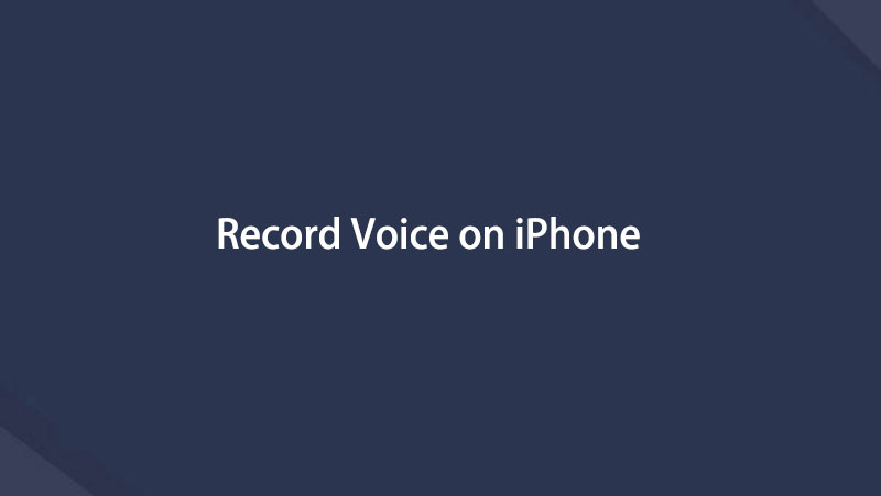 How to Record Voice on iPhone