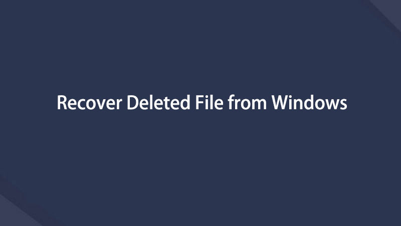 recover document on windows