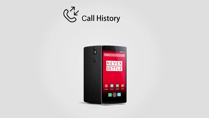 recover oneplus call log