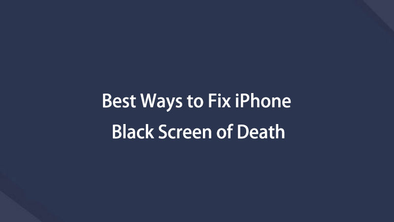 remvoe iphone black screen