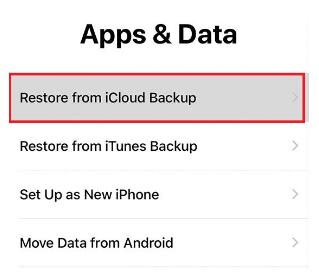 Transfer WhatsApp from iPhone to iPhone from iCloud Backup