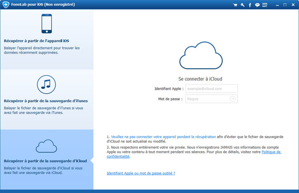 connect icloud