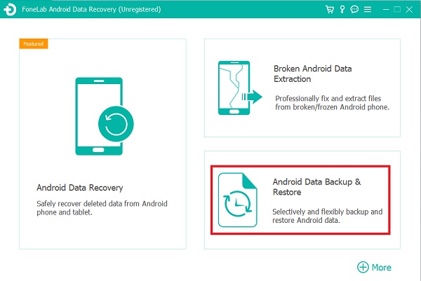 Restauração de backup de dados do Android