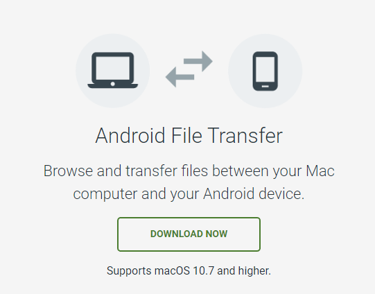 transfer plików dla systemu Android