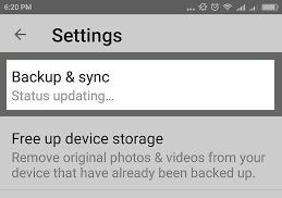 Backup & Sync