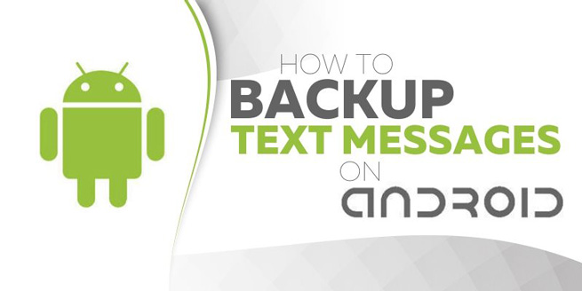 Mensagens de texto de backup do Android