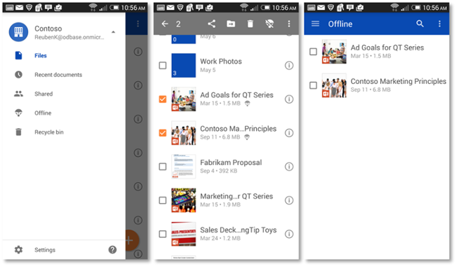 onedrive ile yedekleme android fonu