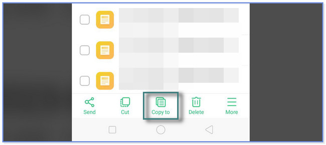 Choose the Documents or data