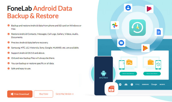 Click Free Download Button