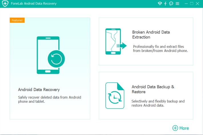 elija la restauración de copia de seguridad de Android