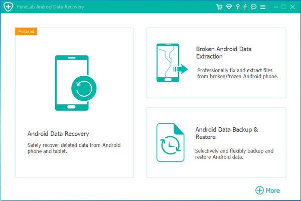 Válassza az Android Data Backup & Restore lehetőséget