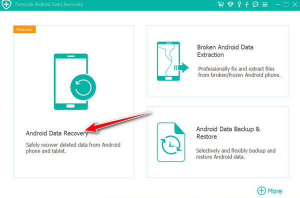 válassza az Android Data Backup and Restore lehetőséget