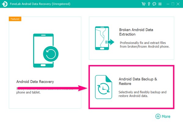 Funkce Android Data Backup & Restore