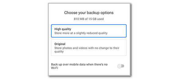 Choose A Photo Quality