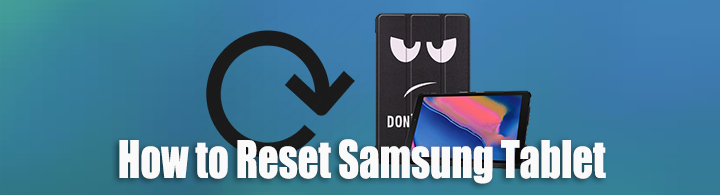 redefinir samsung tablet