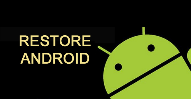 restaurer Android