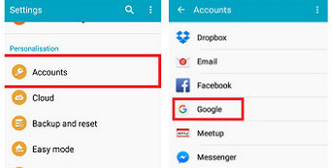 Sync to Google