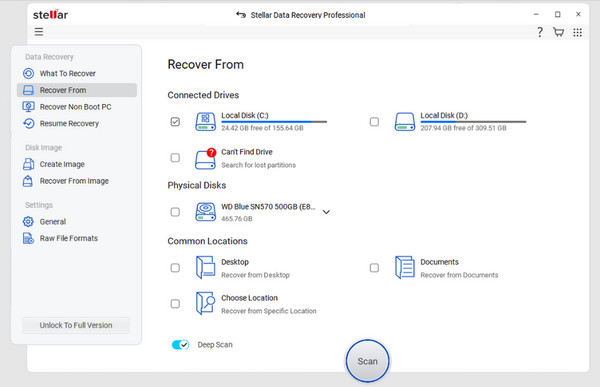 Stellar Data Recovery