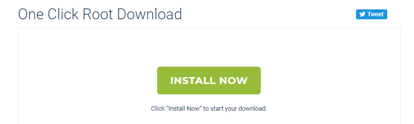 one click root